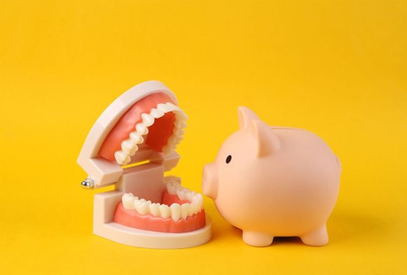 piggy bank and cost of dentures in Carrollton