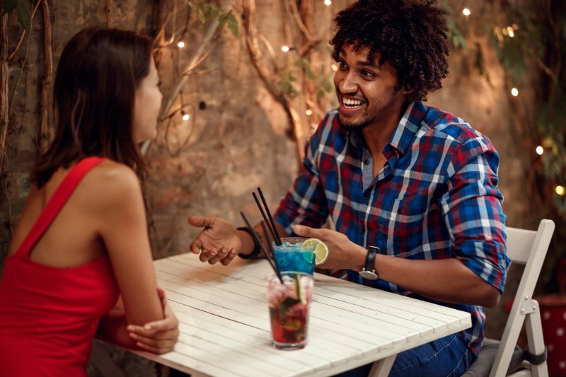 couple celebrating on Valentine's Day